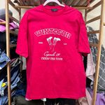 White Fox Boutique White Fox CAPSULE 9 TAKE IT ON TOUR OVERSIZED TEE M/L Red Photo 9