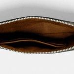 Coach NWT Corner Zip Wristlet In Signature Leather Photo 3