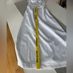 Vintage 90s White Beaded Satin Off The Shoulder Corset Top Wedding Dress Small Photo 8