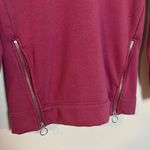 Athleta - Cozy Karma Side Zip Funnel Neck Victorian Berry Pull Over Sweatshirt Photo 4