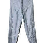 NEW Ettitude Women Sateen Pajama Pants Starlight Blue Stripe Bamboo Lyocell sz S Photo 1