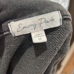 Emory park  gray collared cropped sweatshirt Photo 7