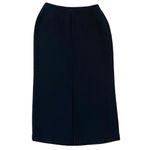 Style & Co Black Long Pencil Skirt Size 8 Petite Modest Minimalist Office Career Photo 1