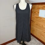 Athleta Brookfield Racerback Athletic Mini Dress Black Extra Small XS Laser Cut Photo 1