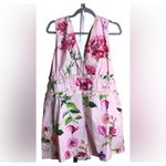 EXPRESS  Floral Romper Women Sz. XL/16-18 NWT Embellishment sequin Flowers Photo 3