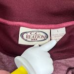 Vintage Y2K Texas A&M Jacket LG Aggies Embroidered Track Jacket 12 Man Maroon Photo 6