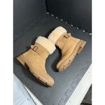 UGG  1120773 Harrison Cuff Suede‎ Boots Ladies Size 9.5 Chestnut Waterproof 3217 Photo 3
