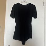 H&M Black Floral Embroidered Women's Top Photo 3