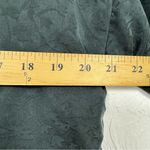 Eileen Fisher Black Silk Floral Print Lagenlook Boxy Fit Blouse Womens Small Photo 10