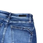 Buckle  Black Fit No. 53 Low Rise Skinny Stretch Jeans Sz 24 x 32 Dark Wash Faded Photo 4