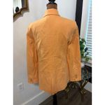 Loft  Petite Womens Blazer Size 10P Peach One Button Career Business‎ Jacket NWT Photo 1