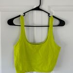 Wild Fable Neon Green Cropped Tank Top Photo 0