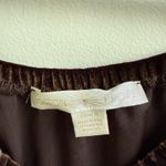 Boston Proper  Brown Velvet  Off The Shoulder Top Boho Party Size Small Photo 2