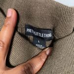 Pretty Little Thing Women Knitted Split Hem Flare Pants Photo 3