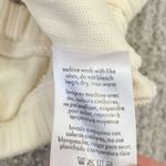 We Wore What New Tie Halter Bra Top Ribbed Knit Crop Top Ivory Size Medium Photo 12