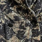 Rotate Birger Christensen Augustina Black Jacquard Sequin Blazer Size 4 Photo 15