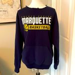 Super Cool Cut Navy Blue Marquette University Basketball Sweatshirt Size L Photo 2