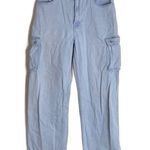 Hollister  ladies light wash ultra high rise dad jeans size 28 cute retro Photo 0