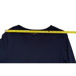 Stella & Dot Women's XL Blue Ruffle Long Sleeve Blouse Casual Top Photo 2