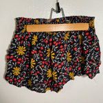 Urban Outfitters Out From Under Pull On Short Navy Blue Floral M Photo 5