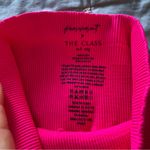 Free People NWOT  Women's Pink The Class Thick Ribbed Leggings Size Medium Photo 7