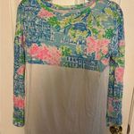 Lilly Pulitzer Pastel Graphic Top Photo 0
