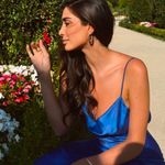ZARA  dress maxi long open back satin effect blue bodycon wedding party cocktail Photo 6