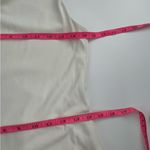 Abercrombie & Fitch NWT  form to flatter one shoulder ribbed maxi dress white M Photo 3