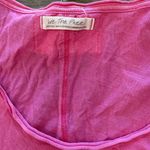 Free People  bright pink t shirt size medium Photo 2