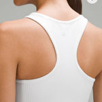 Lululemon Ebb To Street Racerback Cropped Tank white 6 Photo 1