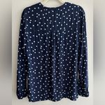 Marquis Navy Blue and White Polka Dot High Photo 11