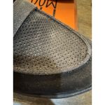 Miz Mooz  Women's Gracie Loafer Black Suede Size 40 US 9 Perforated Toe‎ Distress Photo 9