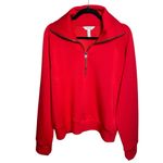 Spanx  AirEssentials Half Zip Pullover Red XL Photo 1
