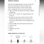 Madewell Women’s Classic Straight Jean in Lunar Wash w/ Raw Hem - Size 24 Photo 9