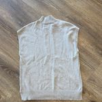 Cyrus  Tan Sleeveless Blouse Photo 1