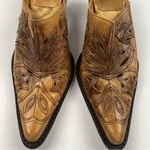 Carlos Santana Carlos by  Western Mules Shoes Rodeo Size 6.5 M Leather Brown Photo 2