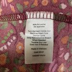 Talbots Shirt Dress Button Front Bodice Floral Print Maroon Womens Medium Petite Photo 9