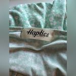 EUC Haptics by Holly Harper Mint Green & White Floral Tie Babydoll dress size 1X Photo 4