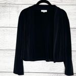 Calvin Klein  Black Long Sleeve Open Front Shrug 
Jacket Size XL Photo 1