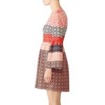 Derek Lam  10 Crosby 100% Silk Carnation V-Neck Dress‎ - 6 Photo 2
