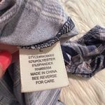 No Comment Off Shoulder Top Navy Plaid Photo 10