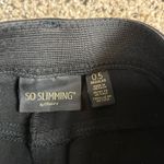 Chico's  So Slimming Black Ponte Knit Pants Size 0.5 6 Stretch Business Casual Photo 2