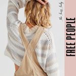 Free People  pullover sweater devon striped Photo 6