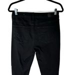 American Eagle  Hi Rise Jegging Crop Distressed Black 10 Photo 5