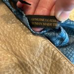 P&Co Stone &  Leather Purse Shoulder Bag Light Tan Photo 14