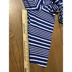 kim rogers Women's  Curvy Stripe Long Sleeved‎ Dress Size 3X Stretch Loungewear Photo 5