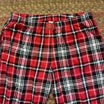 Victoria's Secret  RED CHRISTMAS PLAID FLANNEL PAJAMA PANTS LOUNGE Photo 3
