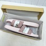 MICHAEL Michael Kors Brandy Pink and Silver Slide Size 8M Photo 9