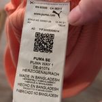 Puma Orange Ribbed Bike Shorts Size XL Photo 5