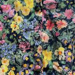 Love Shack Fancy  Nessa Floral Cotton-Silk Long-Sleeve Top Night Sky Glow Photo 13